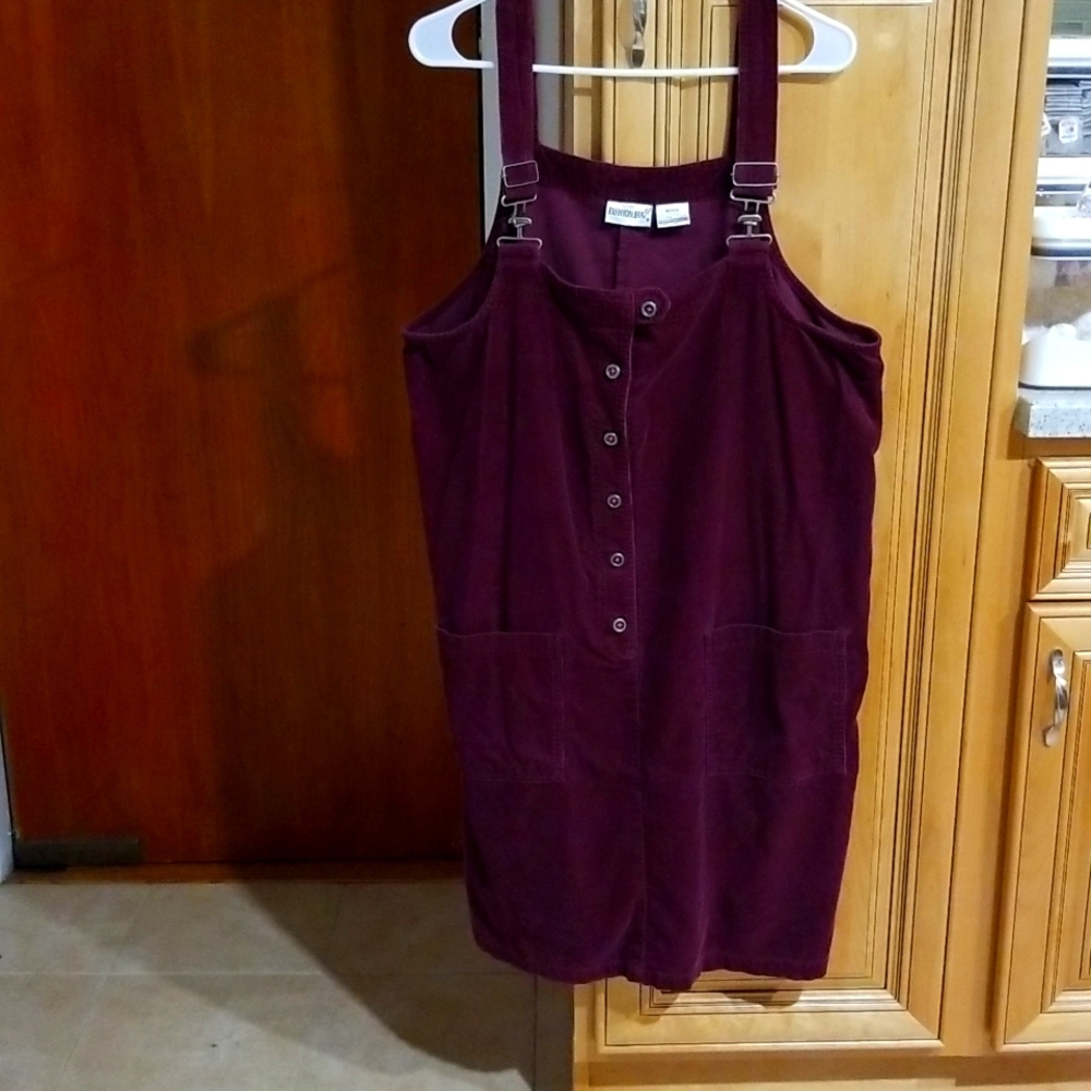 Button up jumper dress